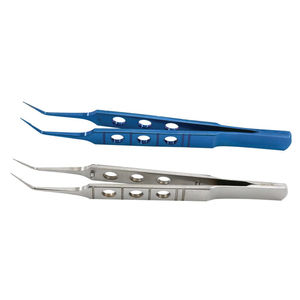 Instruments micro-chirurgicaux ophtalmiques de haute qualité pince à tête biseautée titane en forme de queue inoxydable pour la chirurgie oculaire - Product Image 1