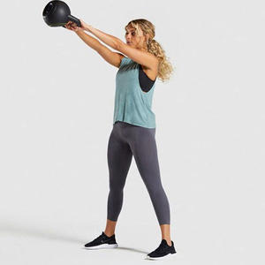 Último Diseño, Camisetas sin Mangas 100% para Mujer, Ropa de Gimnasio, Color Personalizado, Camiseta Deportiva para Mujer - Product Image 5