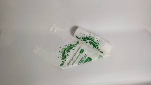 2024 Best Selling Custom Poly T-shirt Supermarket Tote Bag High Quality Factory Manufacture Compost Material <b>PLA</b> Plastic - Product Image 5