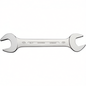 GEDORE Chrome-Plated Double <b>Open</b>-<b>End</b> Wrench 6 27 X 32 mm Length 302 Mm-Shop Tool - Product Image 3
