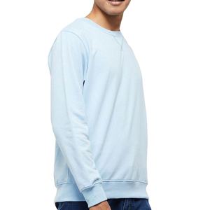 Sweat-shirts en molleton à col rond et manches longues pour hommes, coupe classique, brodés, écologiques, personnalisables, collection automne 2026 – Meilleures ventes - Product Image 3