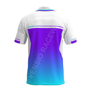 Polo de carreras OEM Diseño personalizado Pit Crew Polo Camisa de carreras de motos Poliéster Quick Dry MX Polo Short - Product Image 2