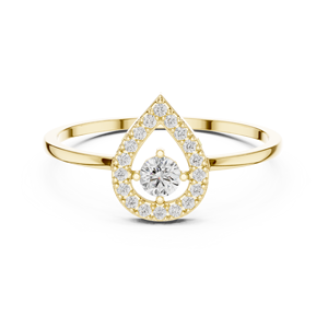 18K Customized Name <b>Initial</b> <b>Ring</b> in Silver or Gold - Product Image 5