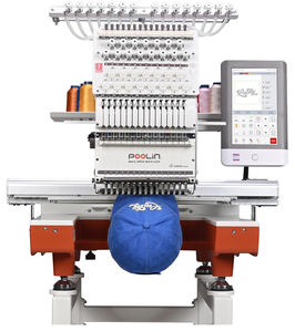 NUEVA Máquina de Bordar Industrial PO OLIN EOX de 15 Agujas, Área Grande de 20"x14" - Product Image 1