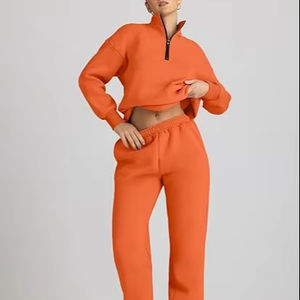 Conjunto Deportivo Informal para Mujer, Ropa Deportiva para Correr, Conjunto Deportivo Informal de Moda para Mujer, Conjunto Deportivo Cálido para Mujer - Product Image 1