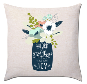 Throw Pillow <b>Cushion</b> Polyester <b>Fill</b> Durable Cotton Cover Stylish Accent Pillow <b>for</b> Living Room And Bedroom - Product Image 1