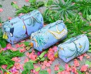 Classic Women's Casual for <b>Toiletry</b> <b>Bag</b> All Seasons Cotton <b>Waterproof</b> with Zipper Closure Sweet Color Print Best Summer Winter - Product Image 3