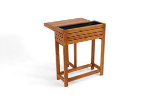 Wooden <b>Potting</b> <b>Table</b> Featuring Durable Construction And Functional Layout Ideal For Planting Tools Organization And Garden Use - Product Image 4