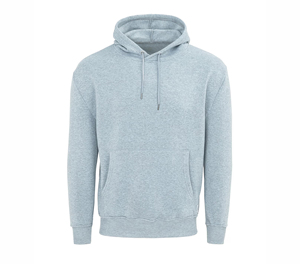 เสื้อกันหนาวมีฮู้ดสำหรับผู้ชายเสื้อสวมหัวผ้าฝ้ายสีพื้น - Product Image 1