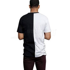 T-shirts pour hommes avec logo personnalisé, tendance, ornés de strass, respirants, dernier design - Product Image 3