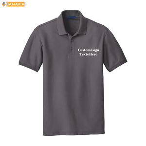 Samavia เสื้อโปโลผู้ชายแบบกำหนดเองเสื้อเชิ้ตคอปกผ้าฝ้ายระบายอากาศได้ดีมีสไตล์เสื้อผ้าแฟชั่นฤดูร้อนสำหรับเราสหราชอาณาจักร - Product Image 2