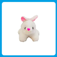 Joli lapin en peluche doux et moelleux, jouet en peluche, jouets confortables, 25 cm, couleur personnalisée, rembourrage en PP, cadeau d'anniversaire pour garçons et filles