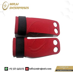 <b>Gym</b> Best Quality amazon Brands Supplier 2 Hole Hand Grips Gymnastics Leather Palm Protector - Product Image 6