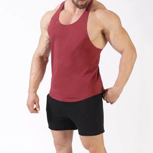 เสื้อกล้ามคอลูกเรือสำหรับผู้ชายเข้ารูปสั่งตัดโลโก้ได้ตามต้องการเสื้อกล้ามเนื้อนุ่มระบายอากาศได้ดีดีไซน์ขนาดพิเศษ - Product Image 5