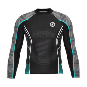 Customized Design <b>MMA</b> <b>Rash</b> <b>Guard</b> Best Selling <b>MMA</b> <b>Rash</b> <b>Guard</b> Fitness Wear <b>MMA</b> <b>Rash</b> <b>Guard</b> For Sale - Product Image 1