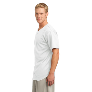 Sport-Tek PosiCharge Mesh Full-Button Jersey Hombre PosiCharge Mesh Full-Button Jersey - Product Image 2