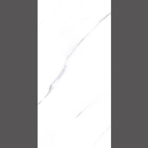 Azulejos de porcelana Statuario Premium de 60x120 cm, acabado brillante, diseño italiano de lujo con aspecto de mármol blanco para uso en exteriores y villas - Product Image 3