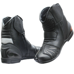 Bottes de course moto en cuir respirant sur mesure D-Ride Moto DRM-701 pour hommes - Service OEM Meilleure qualité Toutes saisons - Product Image 4