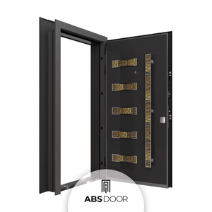 ABSDOOR GUEARDEX Portes d'entrée en acier inoxydable Design postmoderne Isolation thermique Direct Appartement/Villa/Hôtel Turquie - Product Image 2