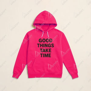 Mens Basics Cotton Blended Hoodie Sweat à capuche doux pour tenues décontractées Sweat à capuche élégant en coton mélangé pour un port confortable. - Product Image 3