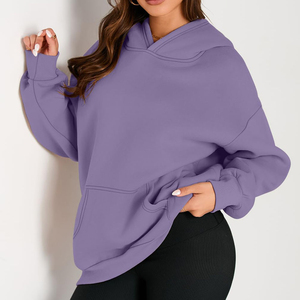 Sudadera con Capucha de Alta Calidad para Mujer, 100% Algodón, Transpirable, Ligera, con Impresión de Logotipo Personalizado Disponible, Talla XS, OEM - Product Image 4