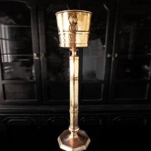 Expensive Wine Cooler Top Quality Brass Gold Finishing Champagne Metal <b>Ice</b> <b>Bucket</b> Handmade Hammered Designing <b>Bucket</b> - Product Image 1