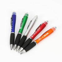 Stylo personnalisé imprimé pour stylet, nouveauté, stylo à bille, encre à bille, en caoutchouc, silicone, pour cadeau, avec logo laser