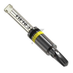 DLC 02.8mmX04.0mm ดอกสว่านทรงกรวยตัวล็อกสีดำทำจากสแตนเลสเคลือบด้วยคาร์บอน DLC - Product Image 1
