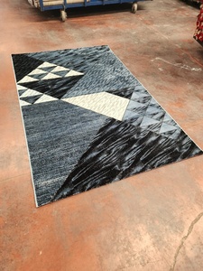 Alfombra Turca Adiva, Tejida a Máquina, Jacquard Moderno, Rectangular, de Algodón, de Alta Calidad, Pelo Mediano, Resistente a las Manchas, de Yute - Product Image 3