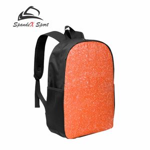 Mochila de Poliéster con Paneles Brillantes en Oro Rosa, Diseño de Baile, Correa Ajustable, Mini/Mediana Capacidad, Cierre Brillante con Cremallera - Product Image 2