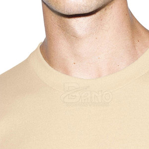 Camiseta de hombre de la mejor calidad Diseño personalizado Tela de punto de fibra de algodón/bambú Más popular - Product Image 5