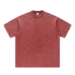 Chemise surdimensionnée délavée vintage à épaules tombantes, t-shirts pour hommes fabriqués au Pakistan, conception personnalisée, vêtements de fête uniques, quantité minimale de commande basses à manches courtes - Product Image 6