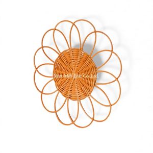 Decoración de Pared de Flores Bohemias Hechas a Mano, Natural, al por Mayor, para Cuarto de Bebé, de Vietnam - Product Image 2