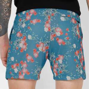 Venta al por mayor personalizado de los hombres de verano respetuoso con el medio ambiente Surf Board traje de baño 100% poliéster malla playa pantalones cortos bolsillos antiarrugas casual - Product Image 5