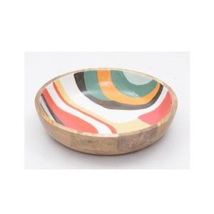 Tazón de madera de acacia para servir palomitas de maíz de diseño atractivo, superventas, accesorios de cocina, tazón de madera para almacenamiento de alimentos a granel - Product Image 3