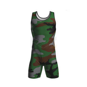 Nouvelle arrivée durable Wrestling Singlet prix de gros d'usine Made in Pakistan Martial Arts Wear - Product Image 1