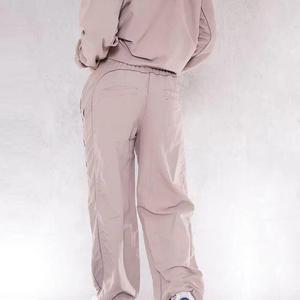 Ensemble coupe-vent personnalisé avec logo, coupe-vent surdimensionné, jogging, ensemble 2 pièces pour femmes et hommes, taille plus - Product Image 2