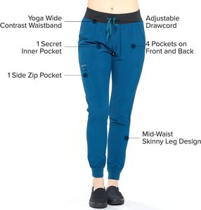 Durable Wholesale Jogger Scrubs Uniforms <b>Sets</b> Cotton Polyester Medical Hospital <b>Doctors</b> Nurses Unisex Scrub Suits Custom - Product Image 4