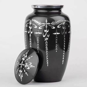 Haute qualité fait à la main Style européen personnalisable en laiton urne cendres accessoires de crémation funéraire pour femmes animaux de compagnie bébés - Product Image 5