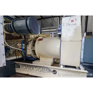 Generador Industrial Diésel Trifásico Usado de 450kW, Salida 277/480V, Resistente a la Intemperie, Energía de Respaldo Comercial - Product Image 4