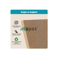 Nouveau design 2026 – Griffoir pour chat en carton écologique, moderne et classique, grand espace, emballage pliable, montage facile