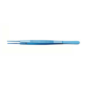 Pinzas Hemostáticas Rectas Super Gerald para Aplicación de Tejido, Pinzas de Presión con Recubrimiento Azul de Acero, Manual SurgiRight - Product Image 1