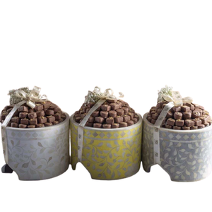 Soporte para Pastel de Lujo con Incrustaciones de Madreperla, Apto para Horno, Detalles en Resina, Elegante para Postres de Boda, Servir en Fiestas, Hogar Elegante - Product Image 5