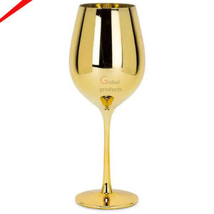 Luxury 2024 Gold Finished <b>Goblets</b> for Hotels and Restaurant - Product Image 1