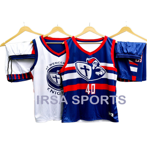 Uniforme de basket-ball léger de haute qualité IRSA SPORTS, maillot et short personnalisés par sublimation, modèle IS-301, usine OEM ODM - Product Image 1