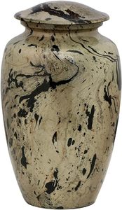 โกศวัสดุทองเหลืองโบราณสำหรับผู้นำเข้าทั่วโลกดีไซน์การเผาศพ - Product Image 2