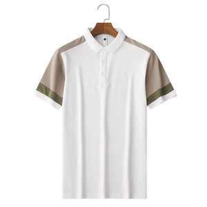 Camisetas Polo de Color Sólido de Moda Casual, Ropa 100% Algodón al por Mayor 2024, Diseño de Manga Corta, Tops Casuales para Uso Diario - Product Image 3