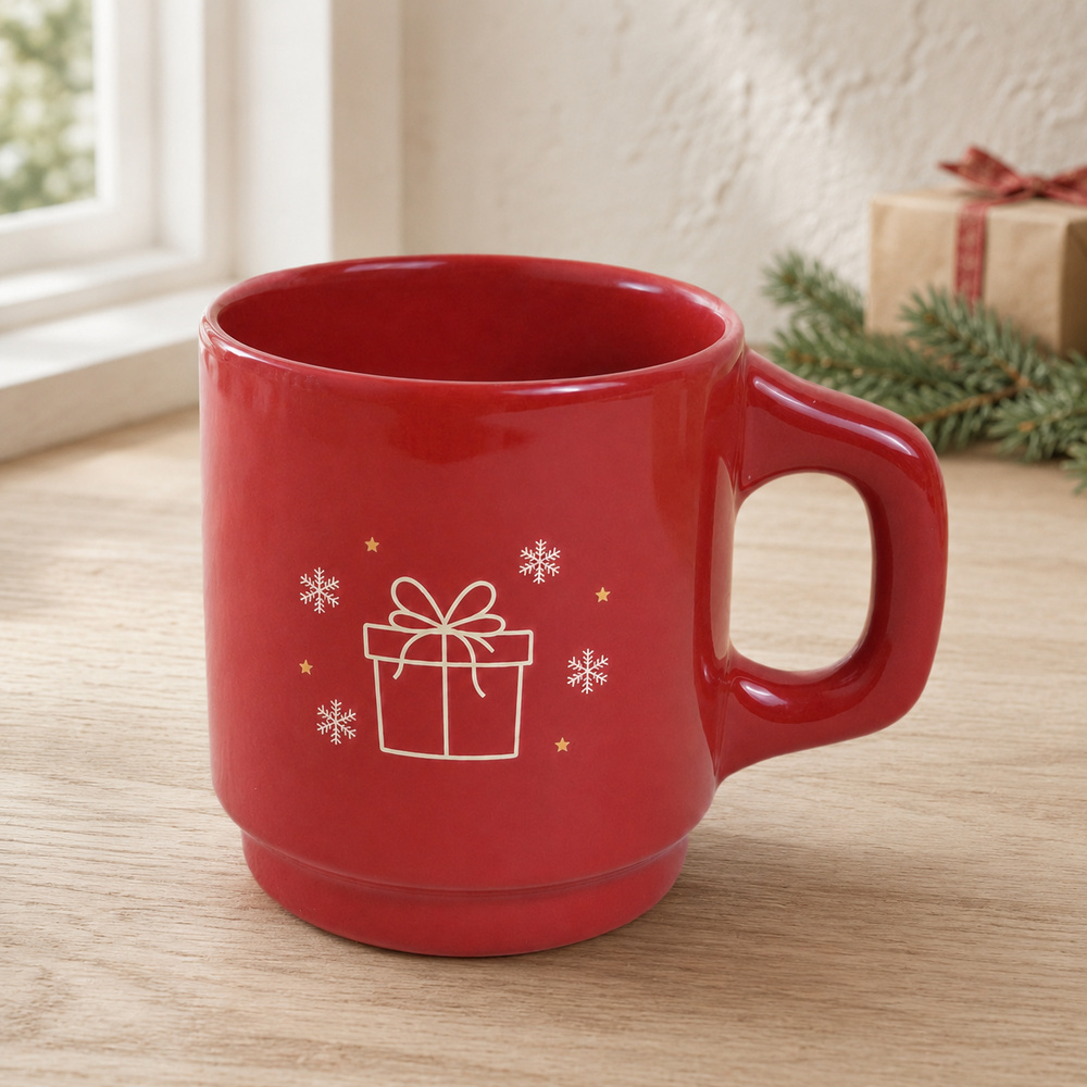 Boîte cadeau rouge