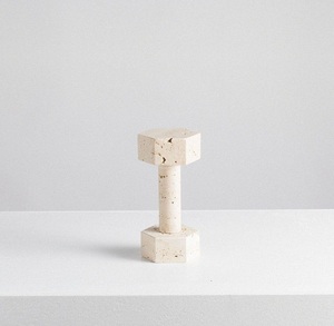 Handmade red marble carved block <b>paper</b> weight stone luxury decorative desk accessory artistic modern <b>office</b> table decor unique - Product Image 6