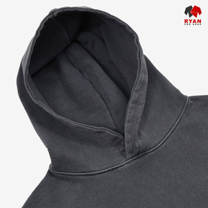 Sweat à capuche pour homme Ryan Pro Gear avec logo personnalisé sur le devant, en tissu polaire 100% coton, respirant, décontracté, pour l'hiver - Product Image 3